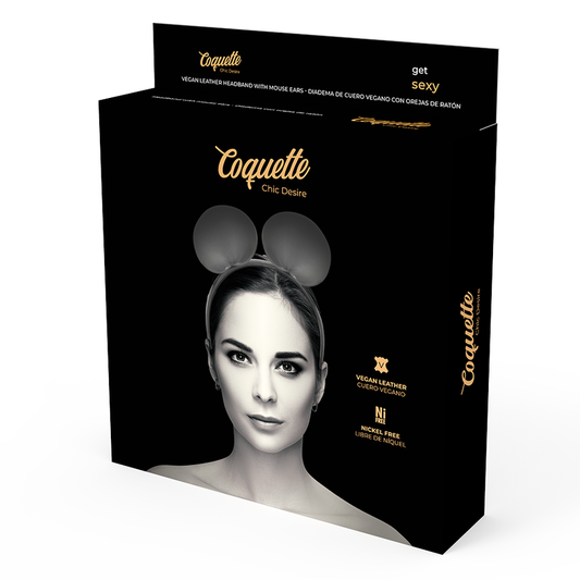 Coquette Chic Desire Headband With Mouse Ears - UABDSM