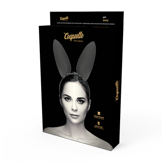 Coquette Chic Desire Headband With Bunny Ears - UABDSM