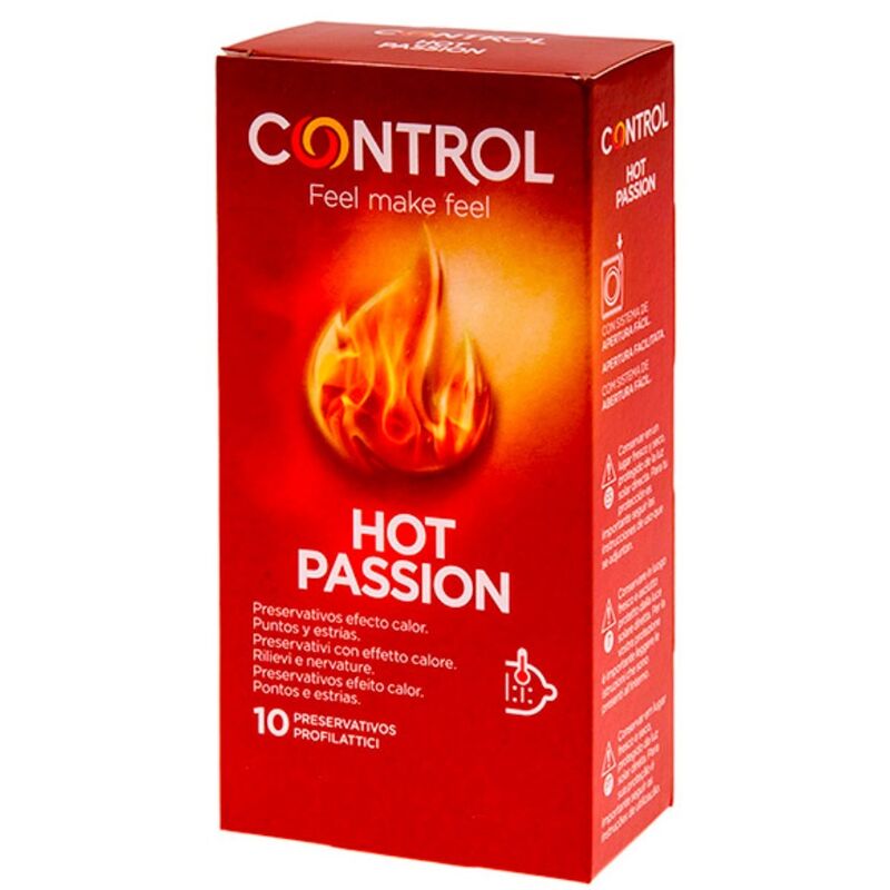 Control Hot Passion Warming Effect 10 Units - UABDSM