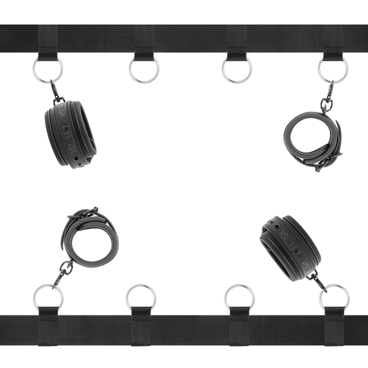 Fetish Submissive Luxury Bed Restraints Set Fetish Submissive Luxury Bed Restraints Set - UABDSM