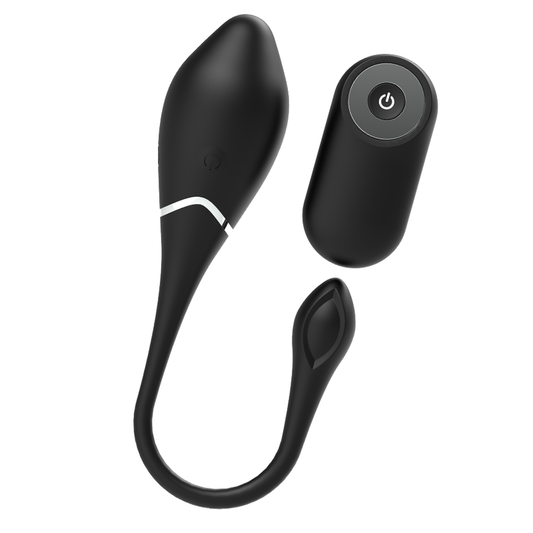 Black&silver Jenell Rechargeable Vibrating Egg Black&silver Jenell Rechargeable Vibrating Egg - UABDSM