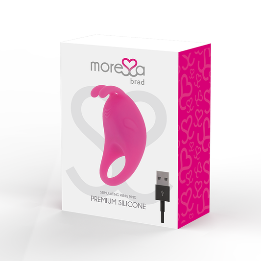 Moressa Brad Premium Silicone Rechargeable Rosa - UABDSM
