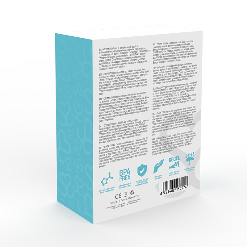 Moressa Osian Two Premium Silicone Turquoise - UABDSM