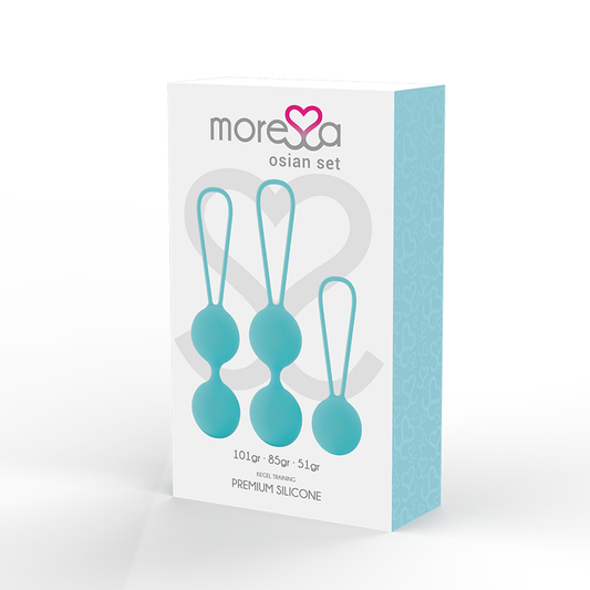 Moressa Osian Set Premium Silicone Turquoise - UABDSM