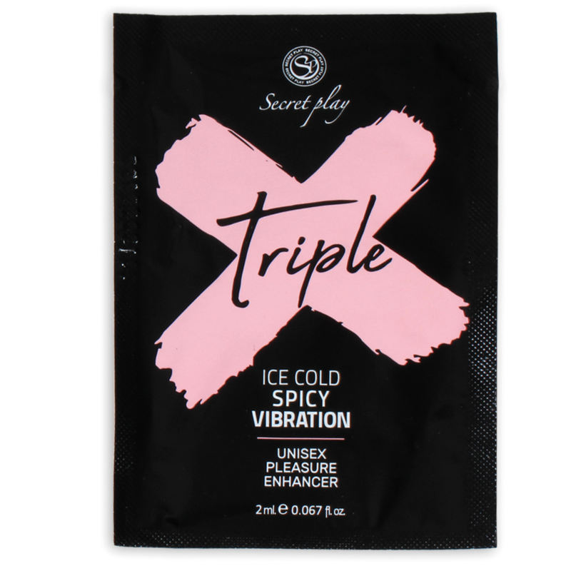 Secretplay Single Dose Triple X Pleasure Intensifier - UABDSM