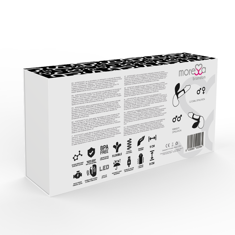 Moressa Brandon Vibrating Ring And Penis Sleeve - UABDSM