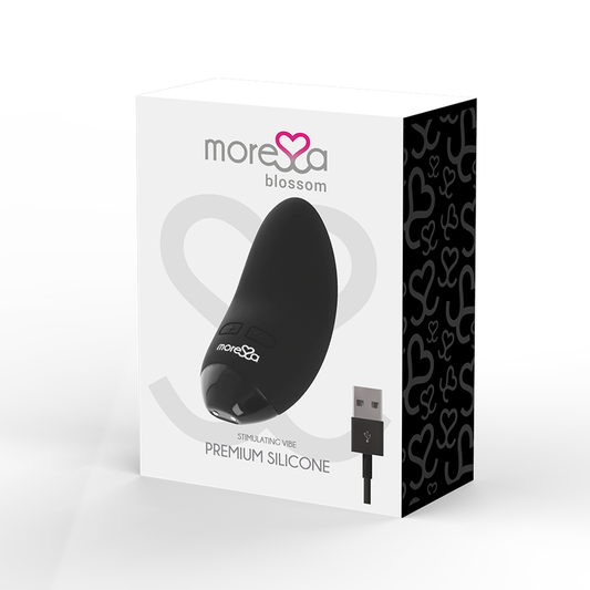 Moressa Blossom Black Vibrator - UABDSM