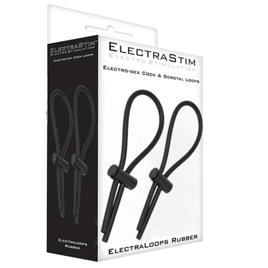 Electrastim Rubber Adj. Cock And Scrotal Loops - UABDSM