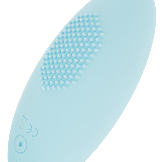 Oh Mama Textured Vibrating Egg 10 Modes - Blue - UABDSM