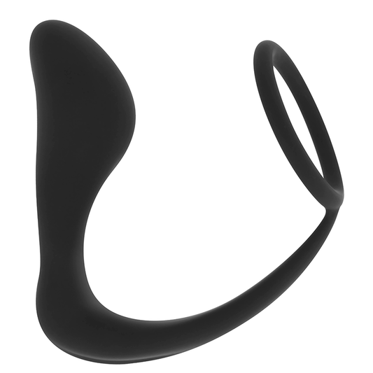 Ohmama Silicone Butt Plug And Ring 10.5 Cm - UABDSM