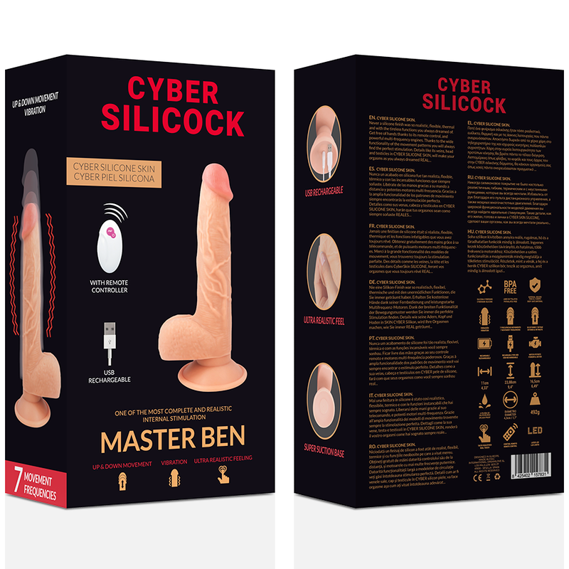 Cyber Silicock Remote Control Realistic Master Ben - UABDSM