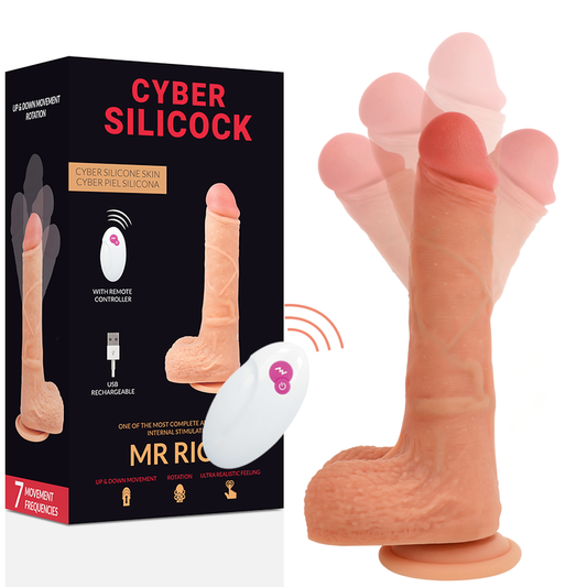 Cyber Silicock Remote Control Realistic Mr Rick Cyber Silicock Remote Control Realistic Mr Rick - UABDSM