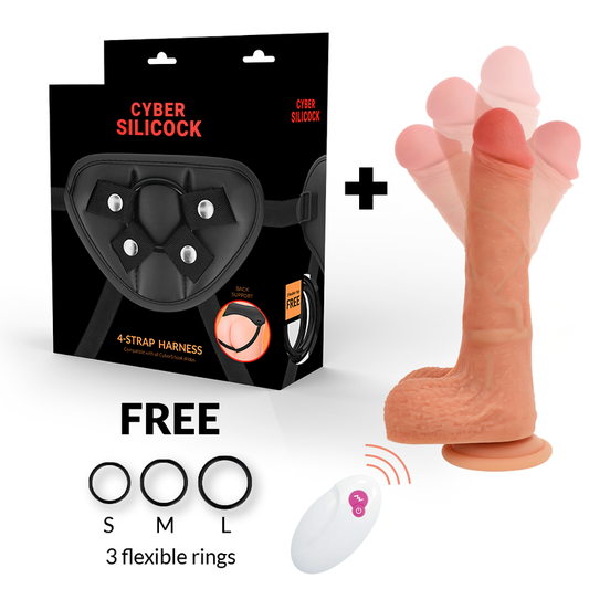 Cyber Silicock Strap-on Mr Rick Remote Control Cyber Silicock Strap-on Mr Rick Remote Control - UABDSM