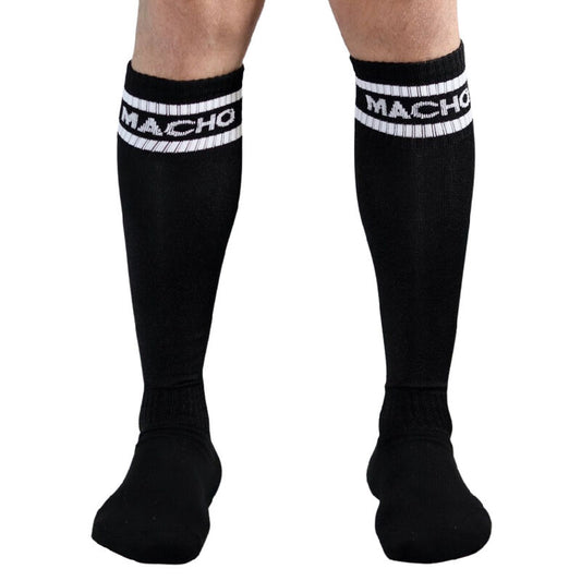 Macho Male Long Socks One Size - Black Macho Male Long Socks One Size - Black - UABDSM
