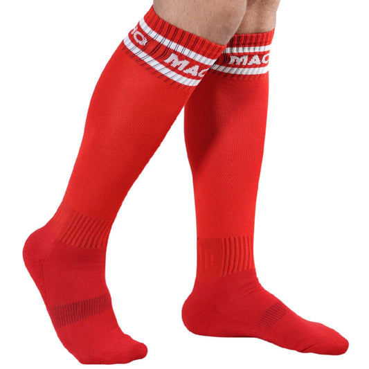 Macho Male Long Socks One Size - Red - UABDSM