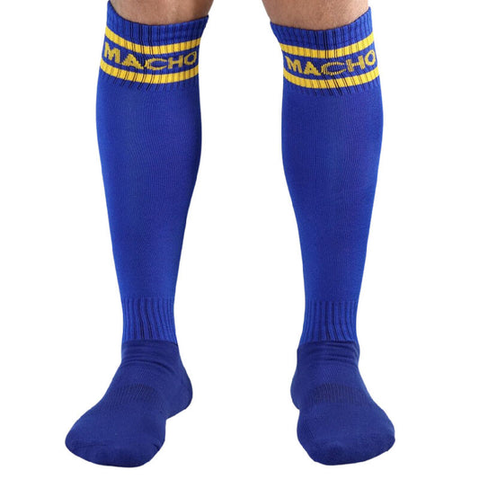 Macho Male Long Socks One Size - Blue Macho Male Long Socks One Size - Blue - UABDSM