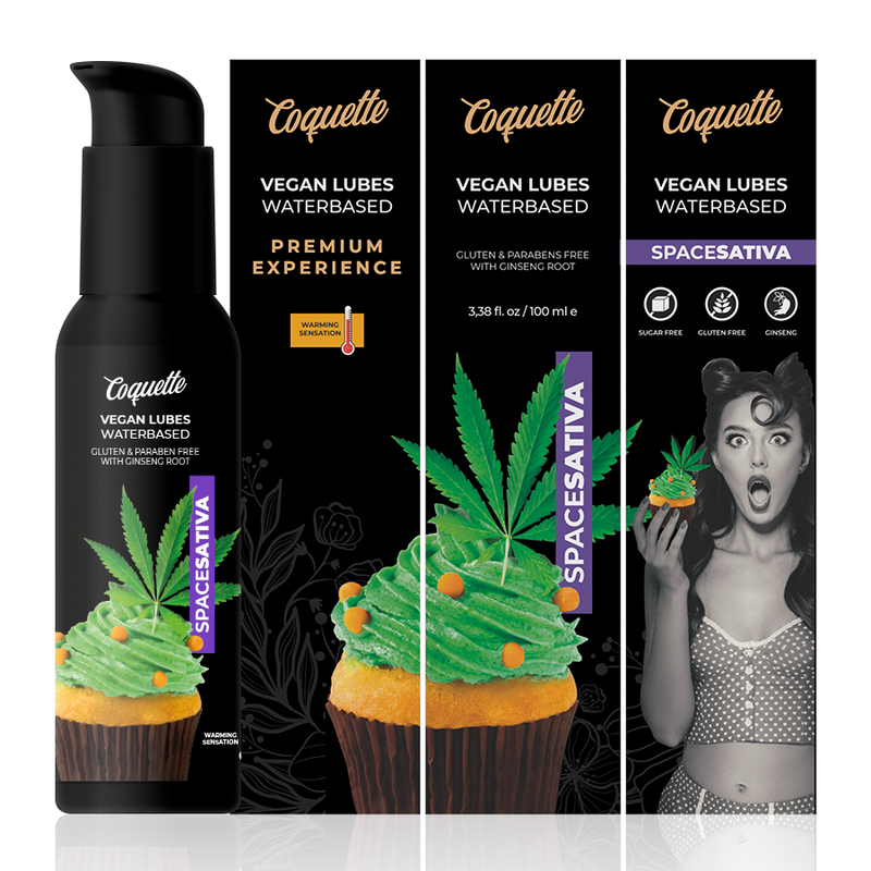 Coquette Chic Desire Premium Experience 100ml Vegan Lubes Space Sativa - UABDSM