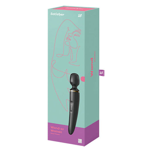 Satisfyer Wand-er Woman Black - UABDSM