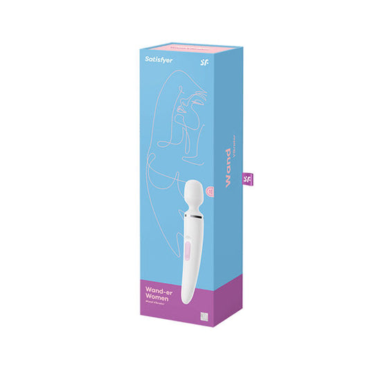 Satisfyer Wand-er Woman White - UABDSM