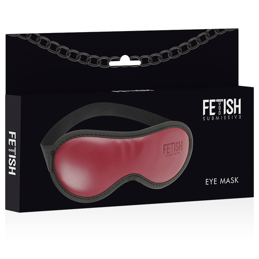 Fetish Submissive Dark Room Mask Vegan Leather Ii - UABDSM