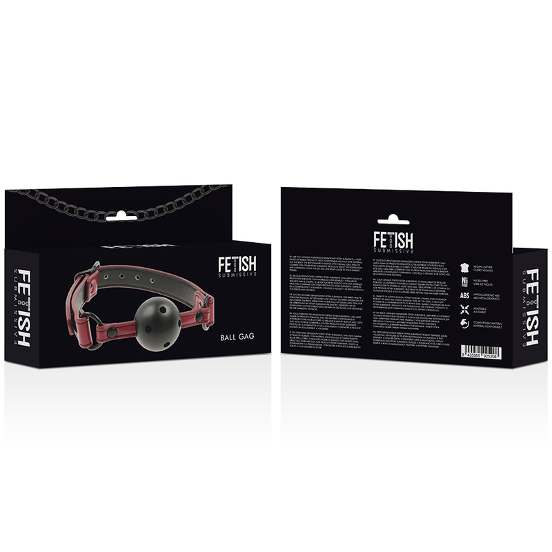 Fetish Submissive Dark Room Breathable Ball Gag - UABDSM