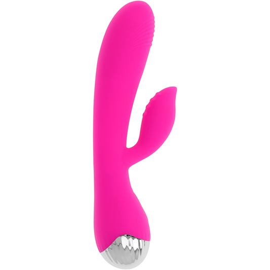 Ohmama Usb Rechargeable Silicone Rabbit Vibrator 10 Speeds 19 Cm - UABDSM