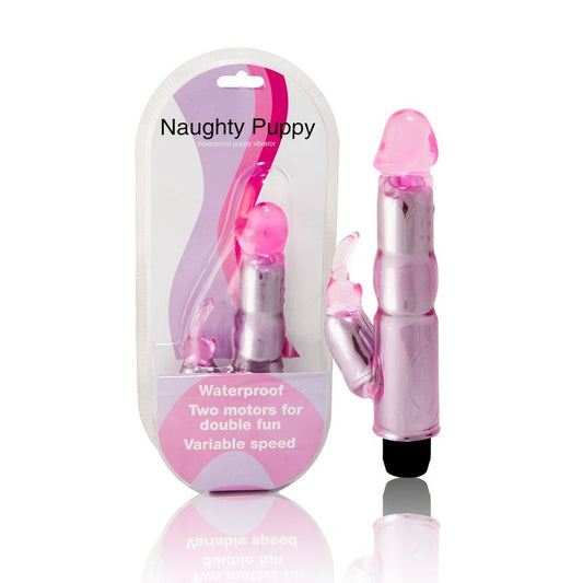 Naughty Puppy Vibrator Pink Naughty Puppy Vibrator Pink - UABDSM