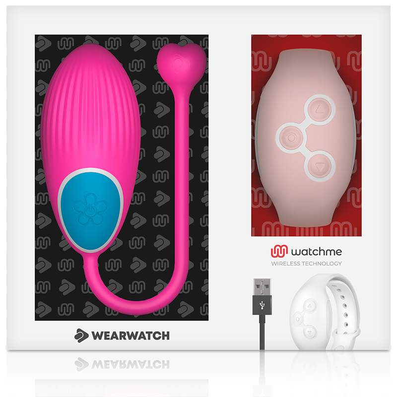 Wearwatch Egg Wireless Technology Watchme Fuchsia / Soft Pink - UABDSM