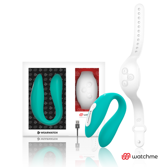 Wearwatch Dual Pleasure Wireless Technology Watchme Aquamarine / Snowy - UABDSM