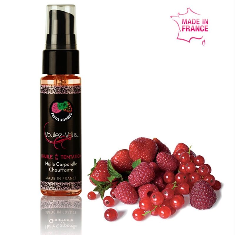 Voulez-vous Warming Body Oil- Soft Fruit 35 Ml - UABDSM