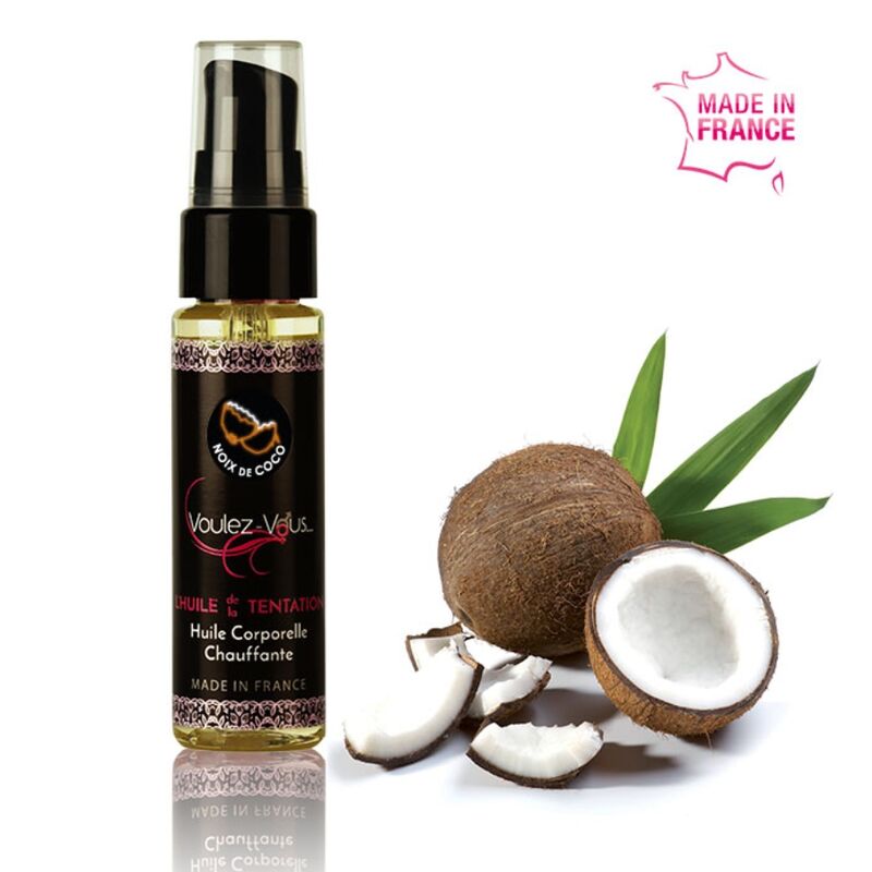 Voulez-vous Warming Body Oil- Coconut 35 Ml - UABDSM
