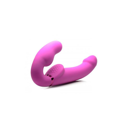 Inflatable Strapless Strap-on Inflatable Function with Remote Control Pink Inflatable Strapless Strap-on Inflatable Function with Remote Control Pink - UABDSM