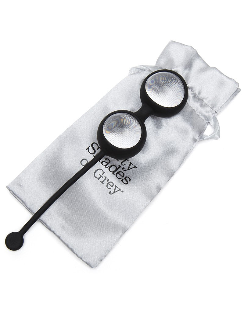 Inner Goddess - FSoG Glass Pleasure Balls - UABDSM