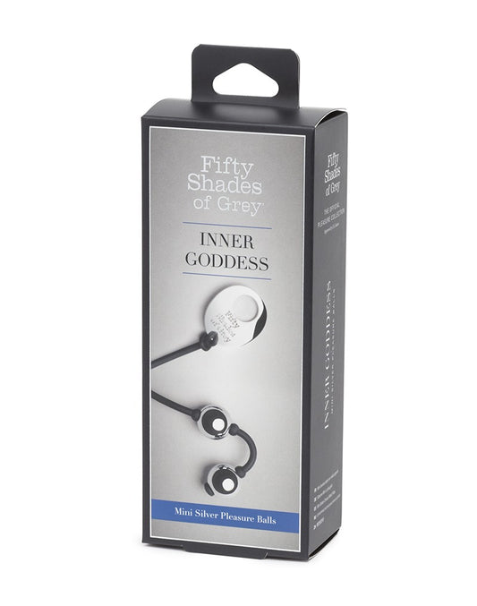 Inner Goddess - FSoG Mini Silver Pleasure Balls - UABDSM