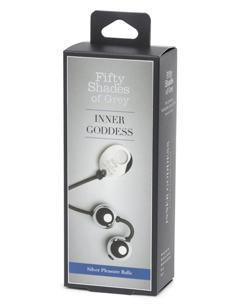 Inner Goddess - FSoG Silver Metal Ben Wa Balls - UABDSM