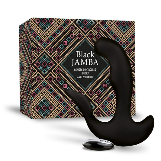 Jamba Anal Vibrator and G-Spot Stimulator Black Jamba Anal Vibrator and G-Spot Stimulator Black - UABDSM