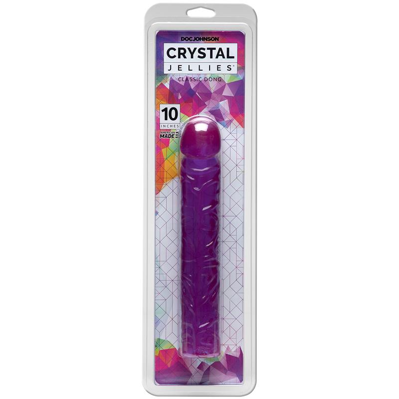 Jelly Dildo 24 cm Purple - UABDSM