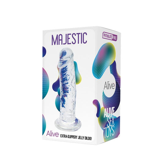 Jelly Dildo Majestic 14.7 cm Jelly Dildo Majestic 14.7 cm - UABDSM