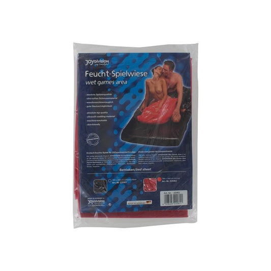 Joy Division Wet Games Area Bed Sheet 180 x 260 cm Red Joy Division Wet Games Area Bed Sheet 180 x 260 cm Red - UABDSM