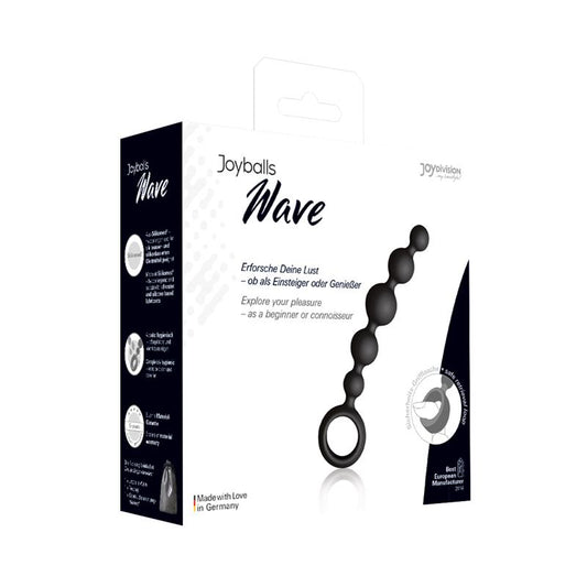 Joyballs Anal Wave Short - Black Joyballs Anal Wave Short - Black - UABDSM