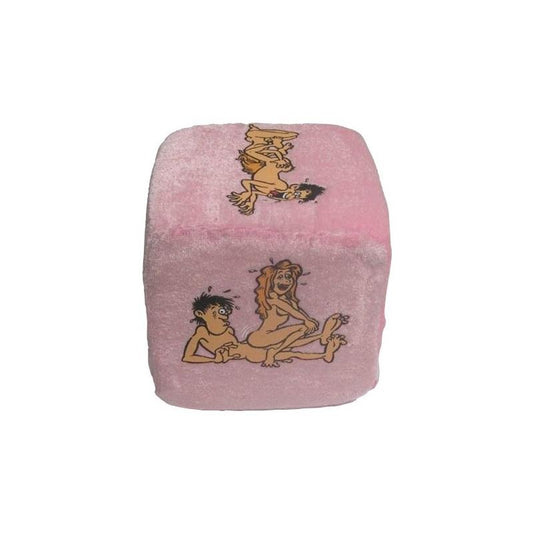 Kamasutra Postures Fabric Dice Pink 10 cm Kamasutra Postures Fabric Dice Pink 10 cm - UABDSM