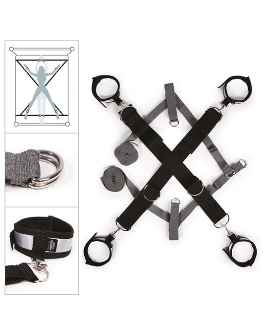 Keep Still - FSoG Over The Bed Cross Restraint Keep Still - FSoG Over The Bed Cross Restraint - UABDSM