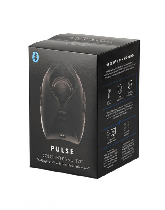 KIIROO & Hot Octopuss - Pulse Solo - Interactive Masturbator - Black - UABDSM