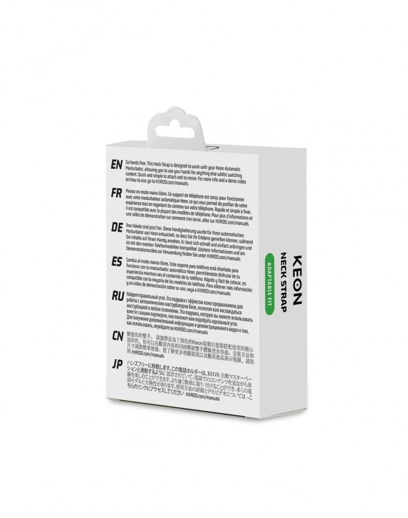 KIIROO - Neck Strap For KEON Masturbator - Black - UABDSM