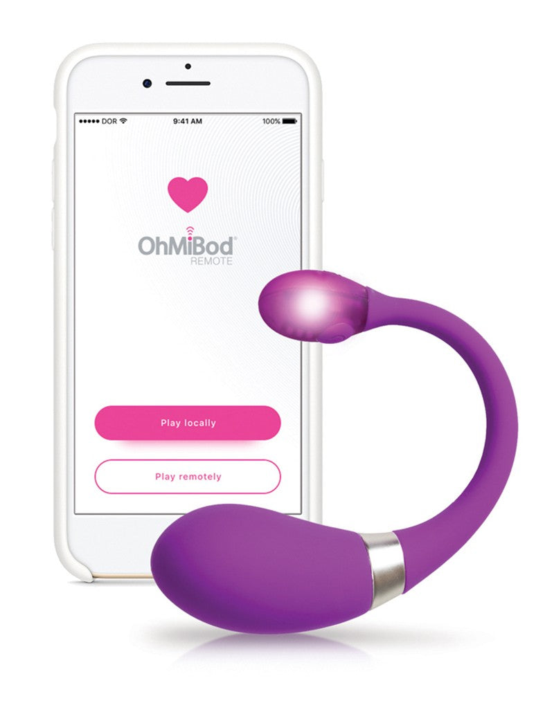 Kiiroo Ohmibod Fuse App Remote Control Vibrator Pink