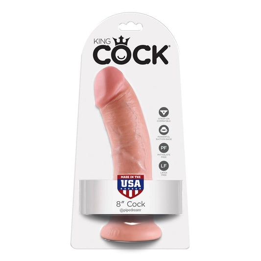 King Cock 2032 cm Cock 8 - Flesh - UABDSM