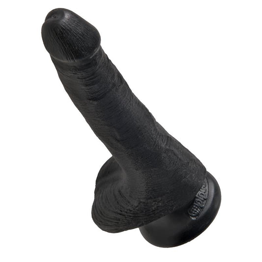 King Cock Cock with Balls 6 - Black King Cock Cock with Balls 6 - Black - UABDSM