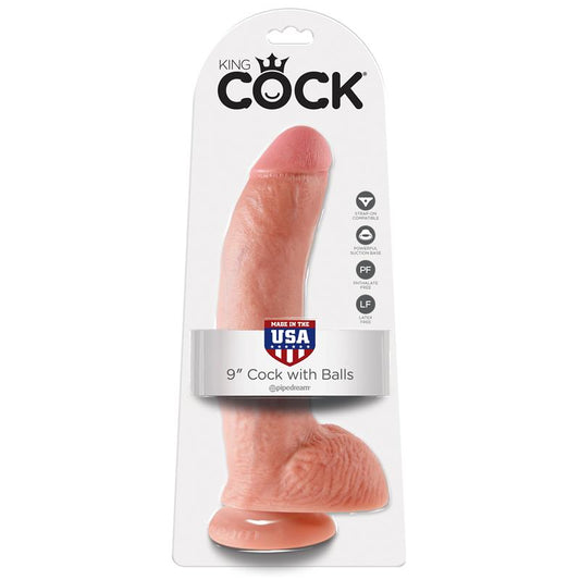 King Cock Cock with Balls 9 - Flesh - UABDSM