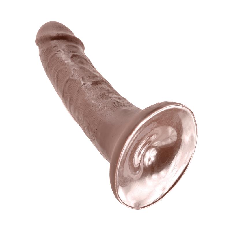 King Cock Dildo 6 - Brown - UABDSM