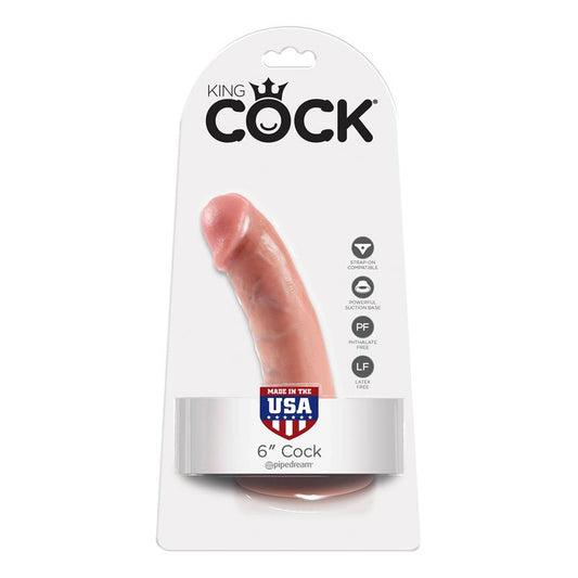 King Cock Dildo 6 - Flesh - UABDSM